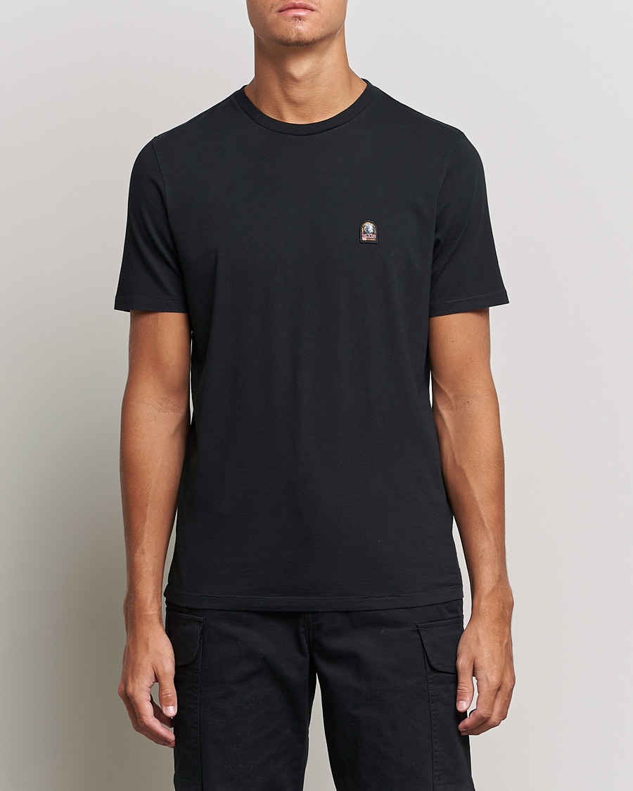 Herr | T-Shirts | Parajumpers | Basic Cotton Tee Black