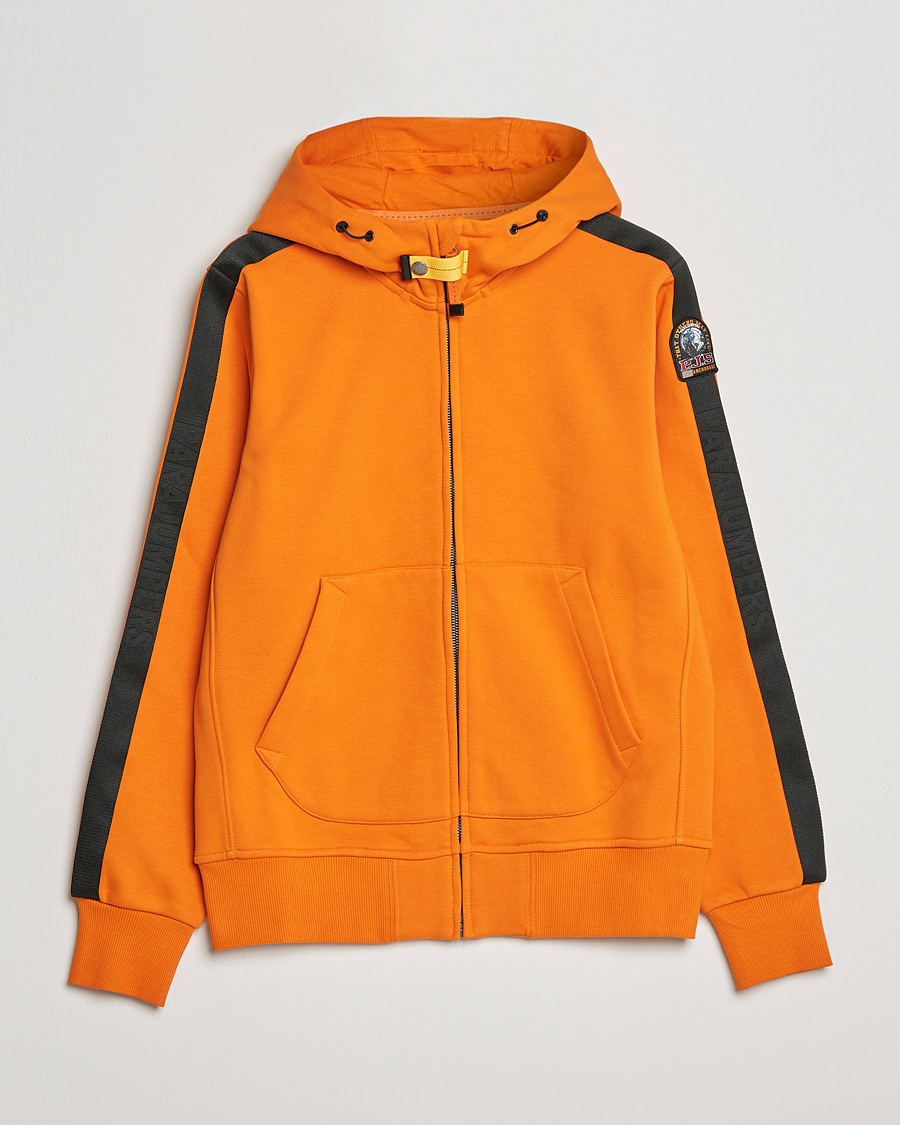 Herr | Tröjor | Parajumpers | Aldrin Full-Zip Hoodie Marigold
