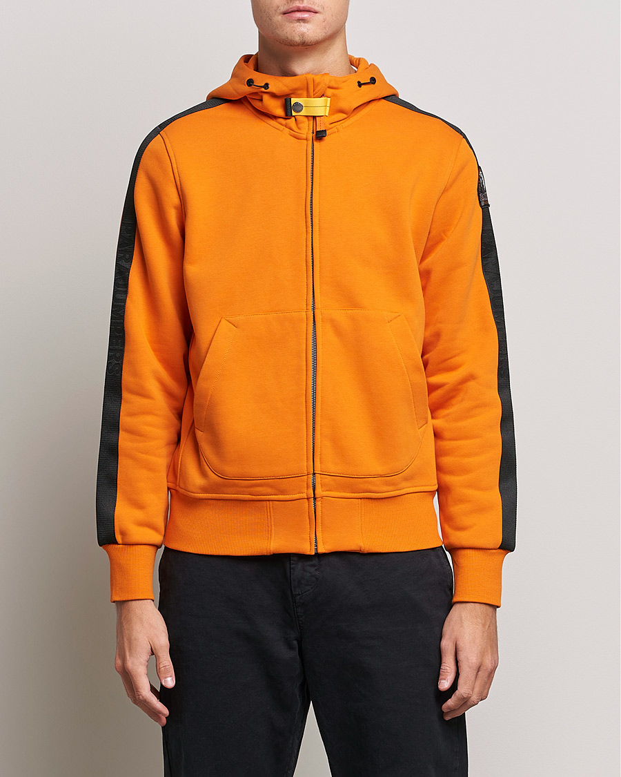Herr | Tröjor | Parajumpers | Aldrin Full-Zip Hoodie Marigold