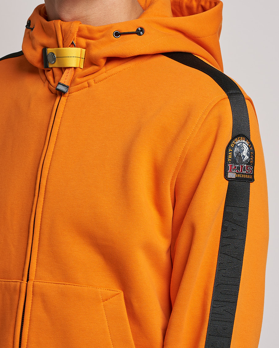 Herr | Tröjor | Parajumpers | Aldrin Full-Zip Hoodie Marigold