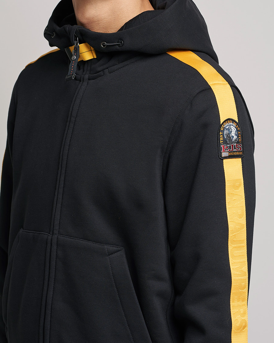 Herr | Tröjor | Parajumpers | Aldrin Full-Zip Hoodie Black