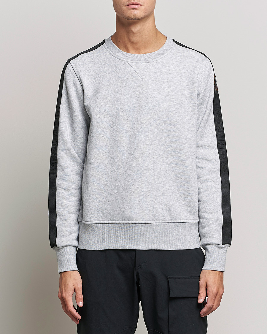 Herr | Grå Sweatshirts | Parajumpers | Armstrong Sweatshirt Steel Melange