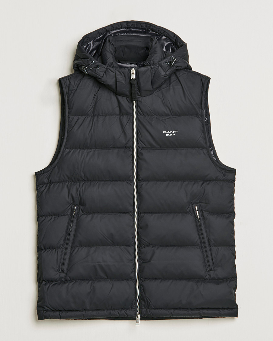 Herr | Jackor | GANT | The Active Cloud Vest Black