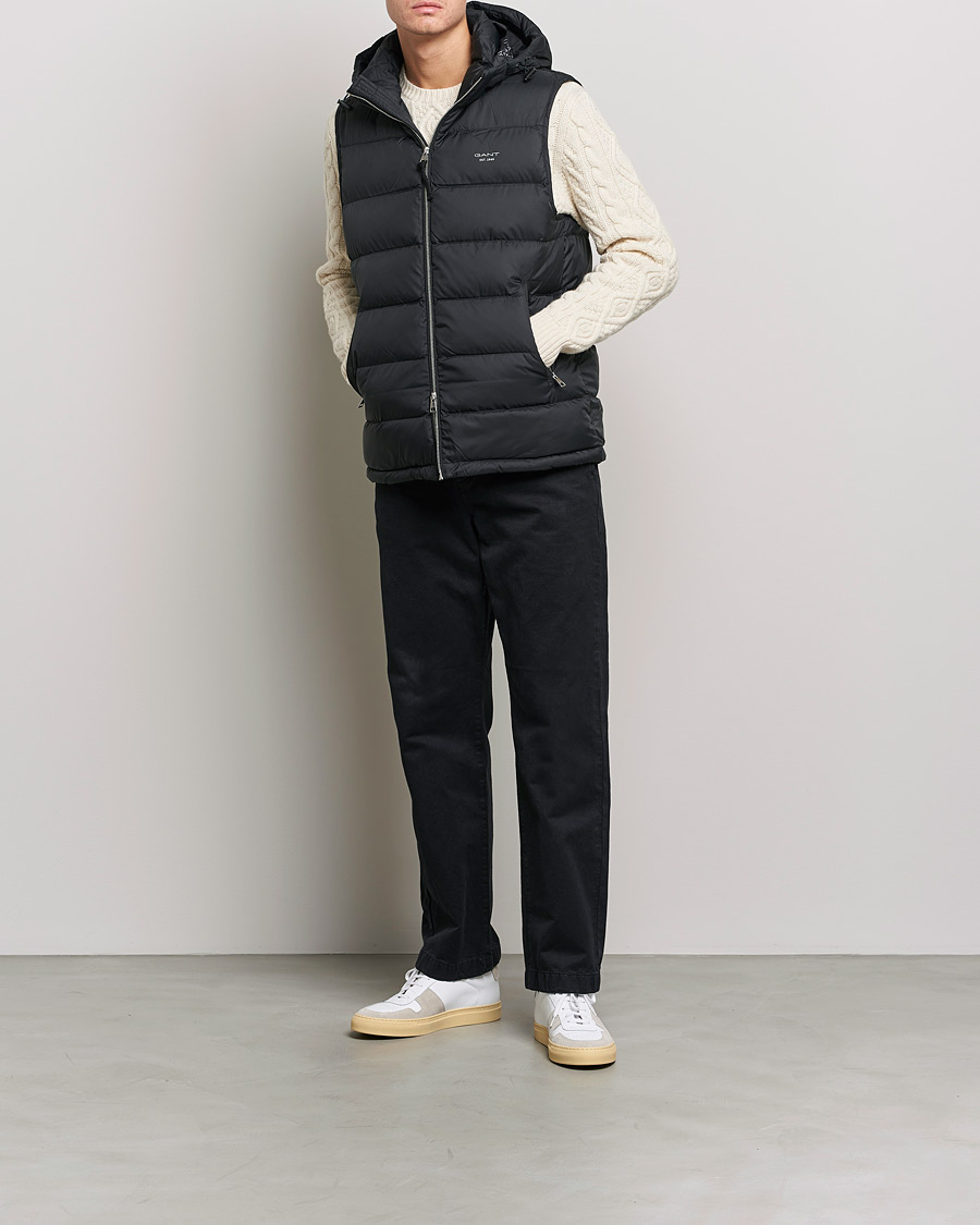 Herr | Jackor | GANT | The Active Cloud Vest Black