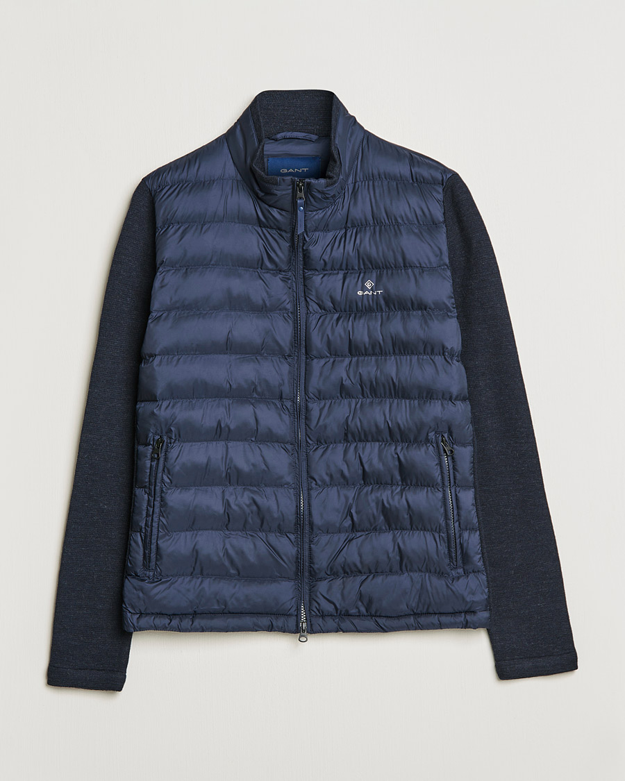 Herr | Jackor | GANT | Midex Media Light Padded Jacket Evening Blue