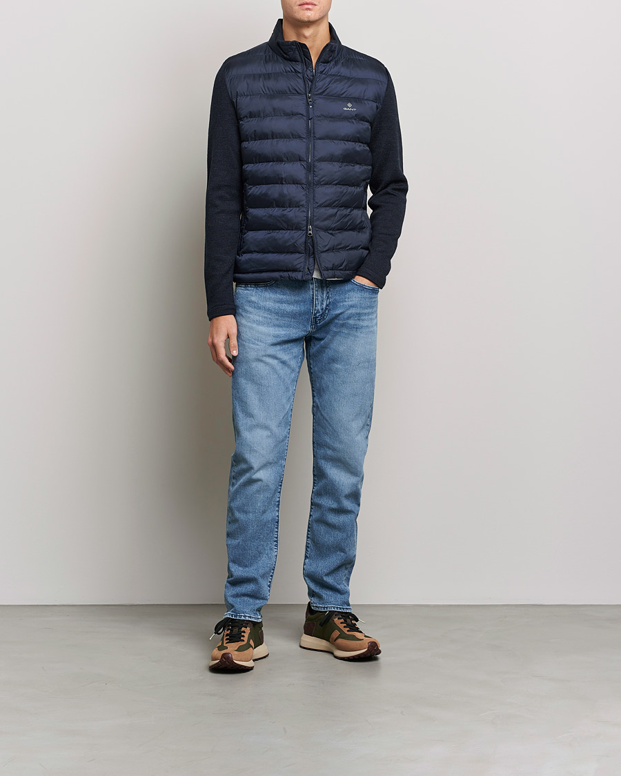Herr | Jackor | GANT | Midex Media Light Padded Jacket Evening Blue