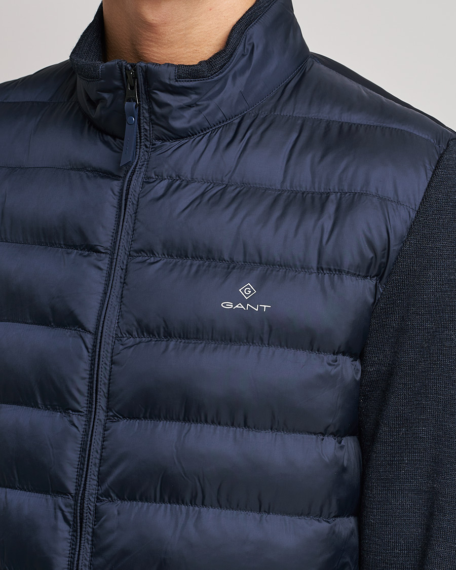 Herr | Jackor | GANT | Midex Media Light Padded Jacket Evening Blue