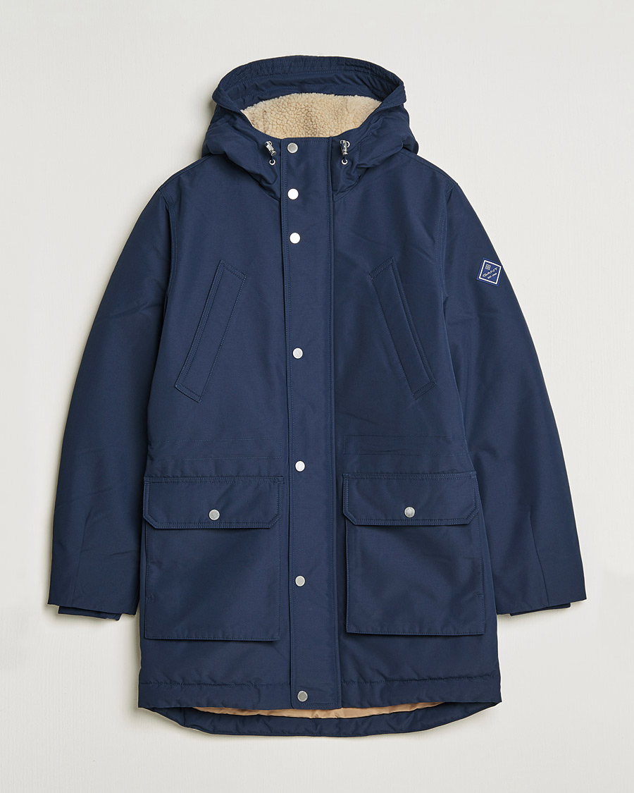 Herr | Jackor | GANT | The Everyday Parka Marine