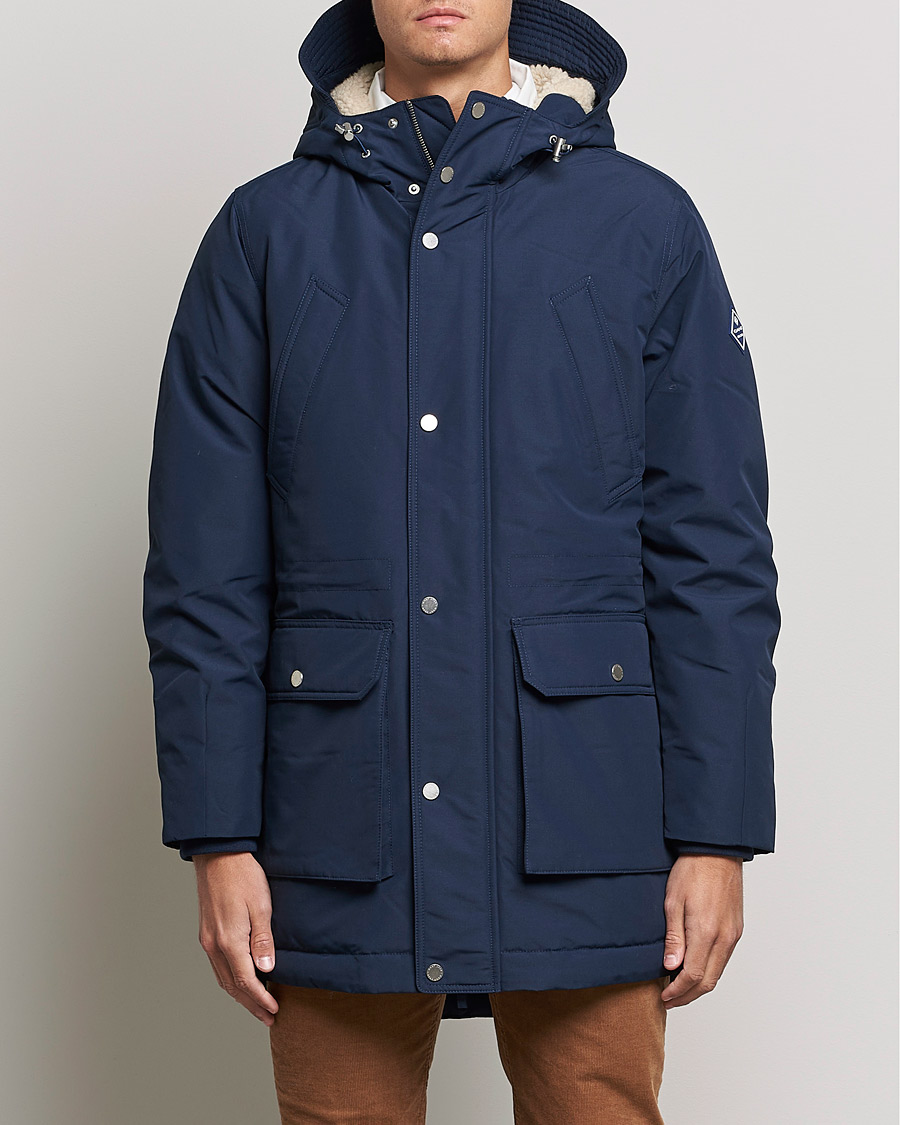 Herr | Jackor | GANT | The Everyday Parka Marine