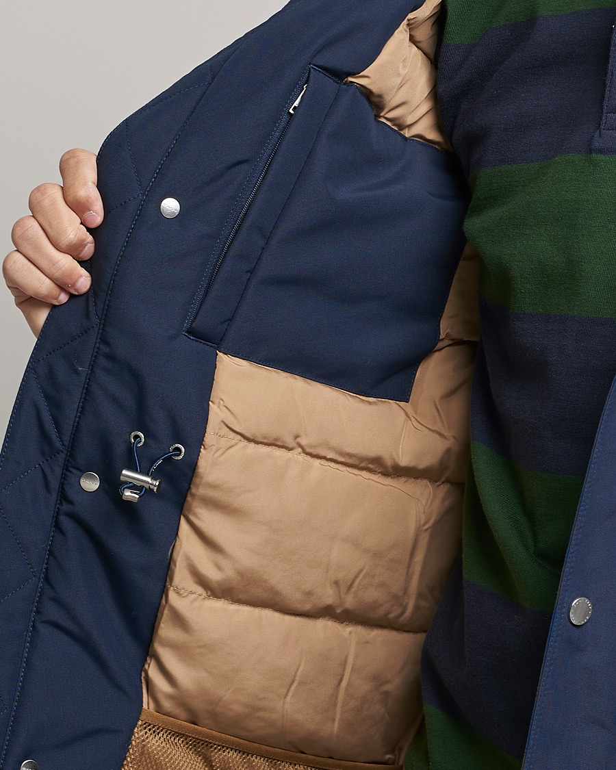 Herr | Jackor | GANT | The Everyday Parka Marine