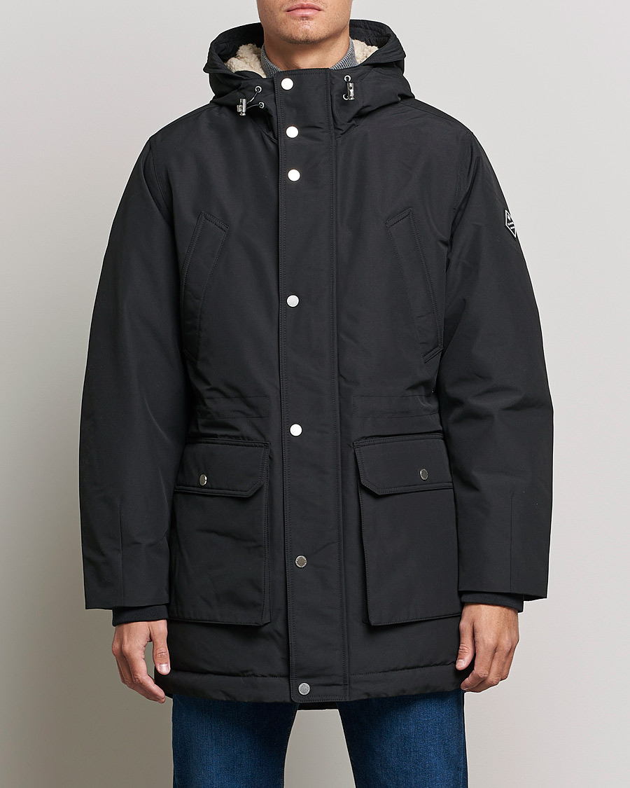 Herr | Jackor | GANT | The Everyday Parka Black