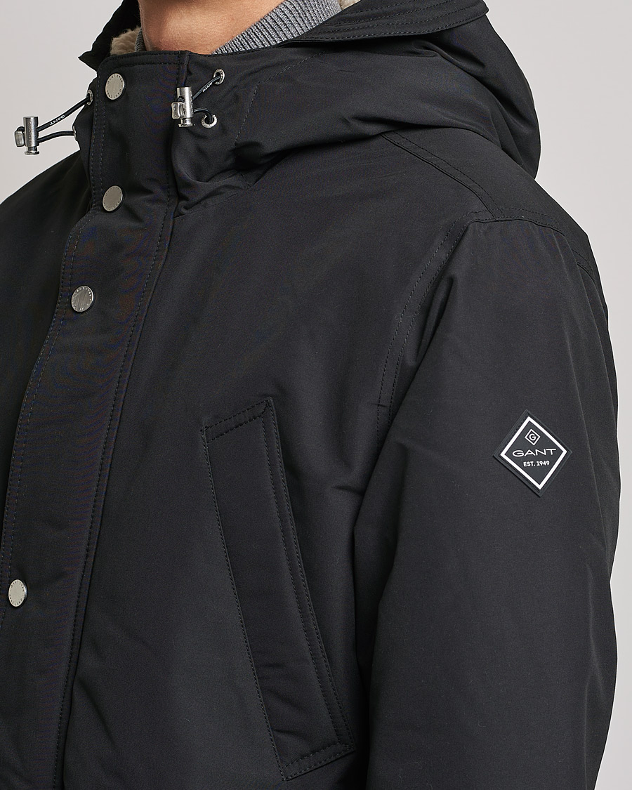 Herr | Jackor | GANT | The Everyday Parka Black