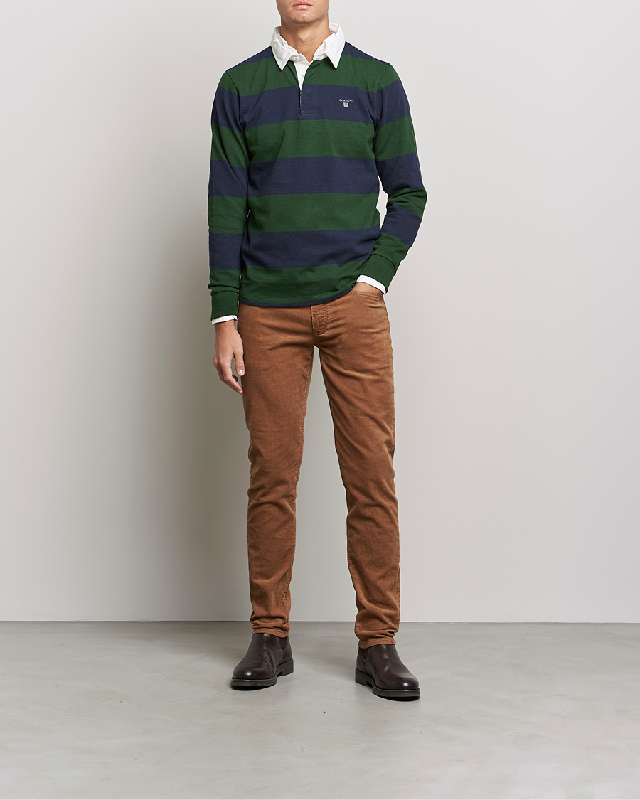 Herr | Byxor | GANT | Hayes Cord Jeans Roasted Walnut