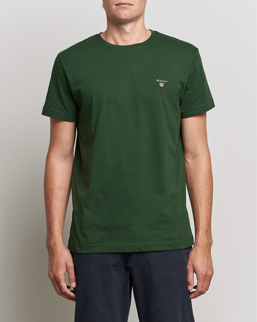 Herr |  | GANT | The Original T-shirt Storm Green