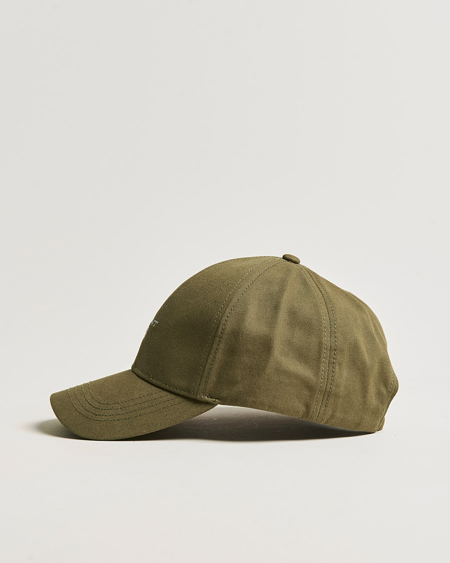 Herr | GANT Original Shield Cap Hunter Green | GANT | Original Shield Cap Hunter Green