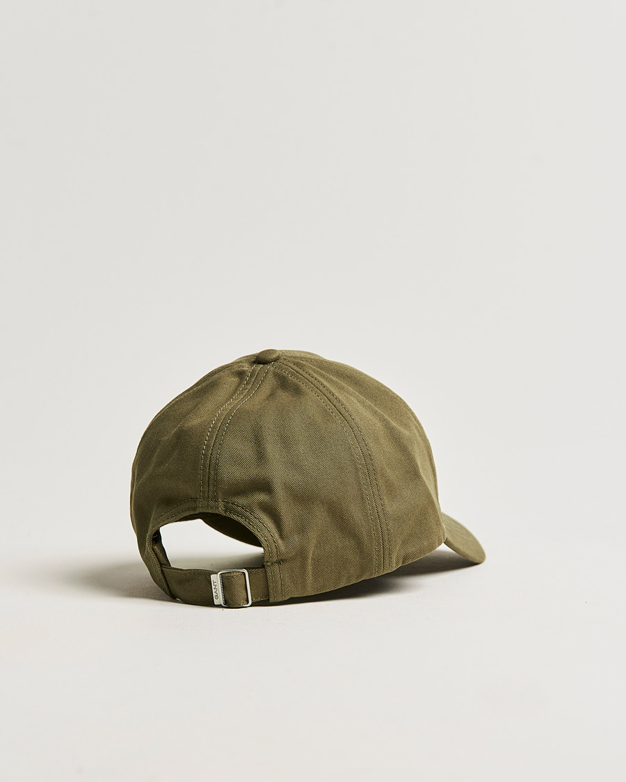 Herr | GANT Original Shield Cap Hunter Green | GANT | Original Shield Cap Hunter Green
