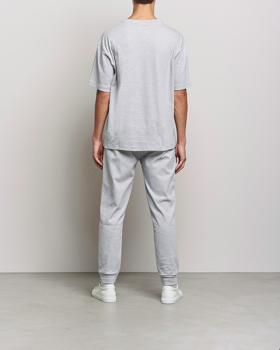Herr | Pyjamasset | GANT | Premium Loungewear Set Light Grey Melange