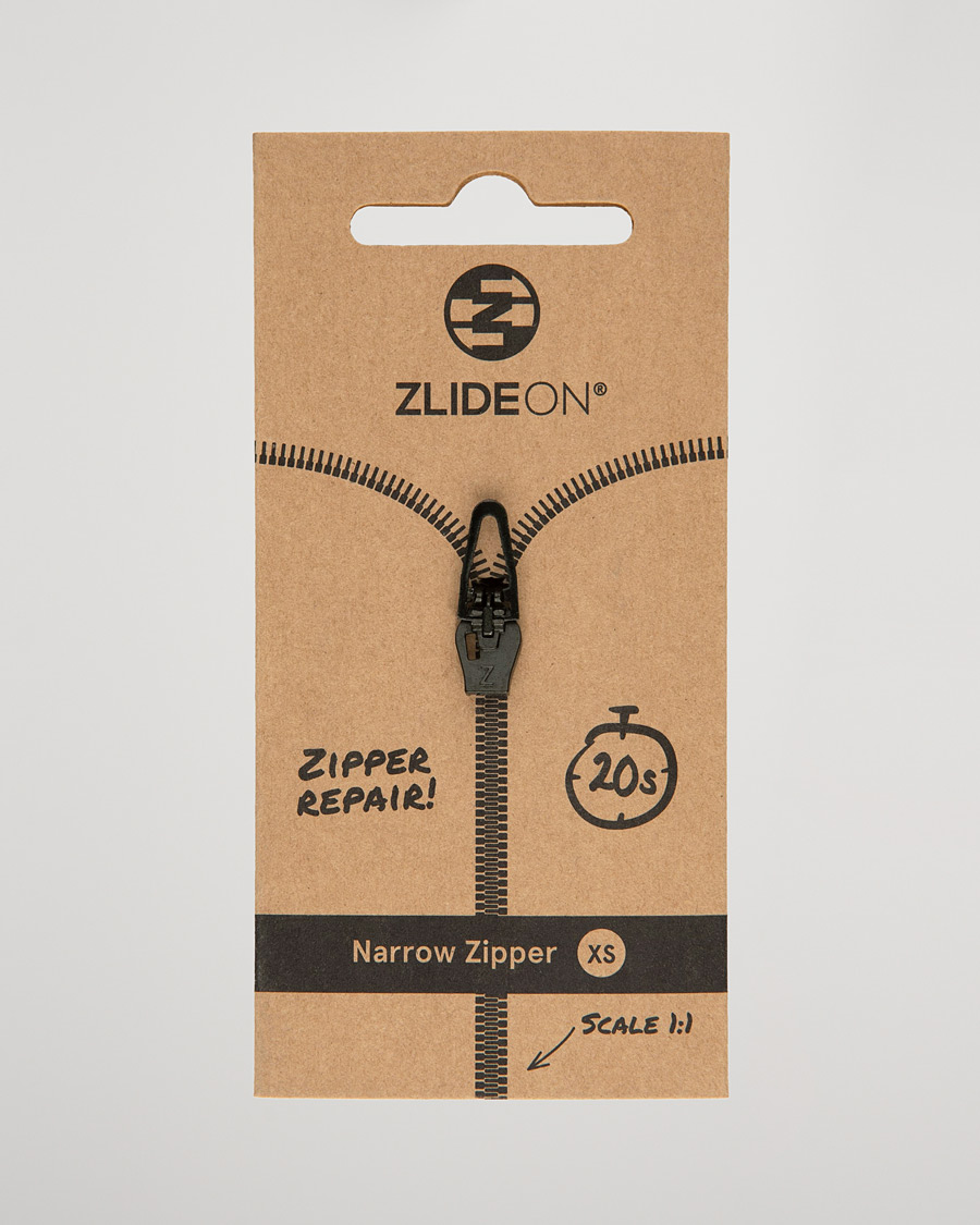 Herr |  | ZlideOn | Narrow Zipper Black XS