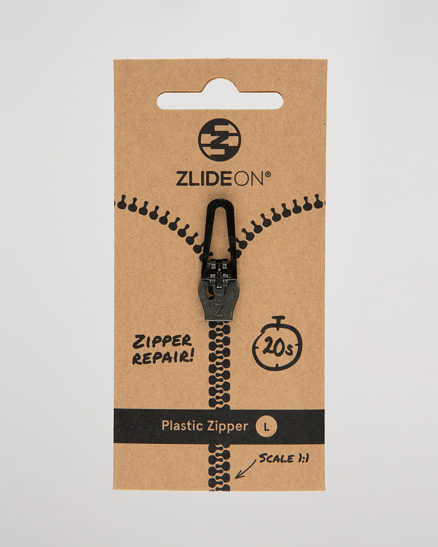 Herr | Klädvård | ZlideOn | Normal Plastic Zipper Black L