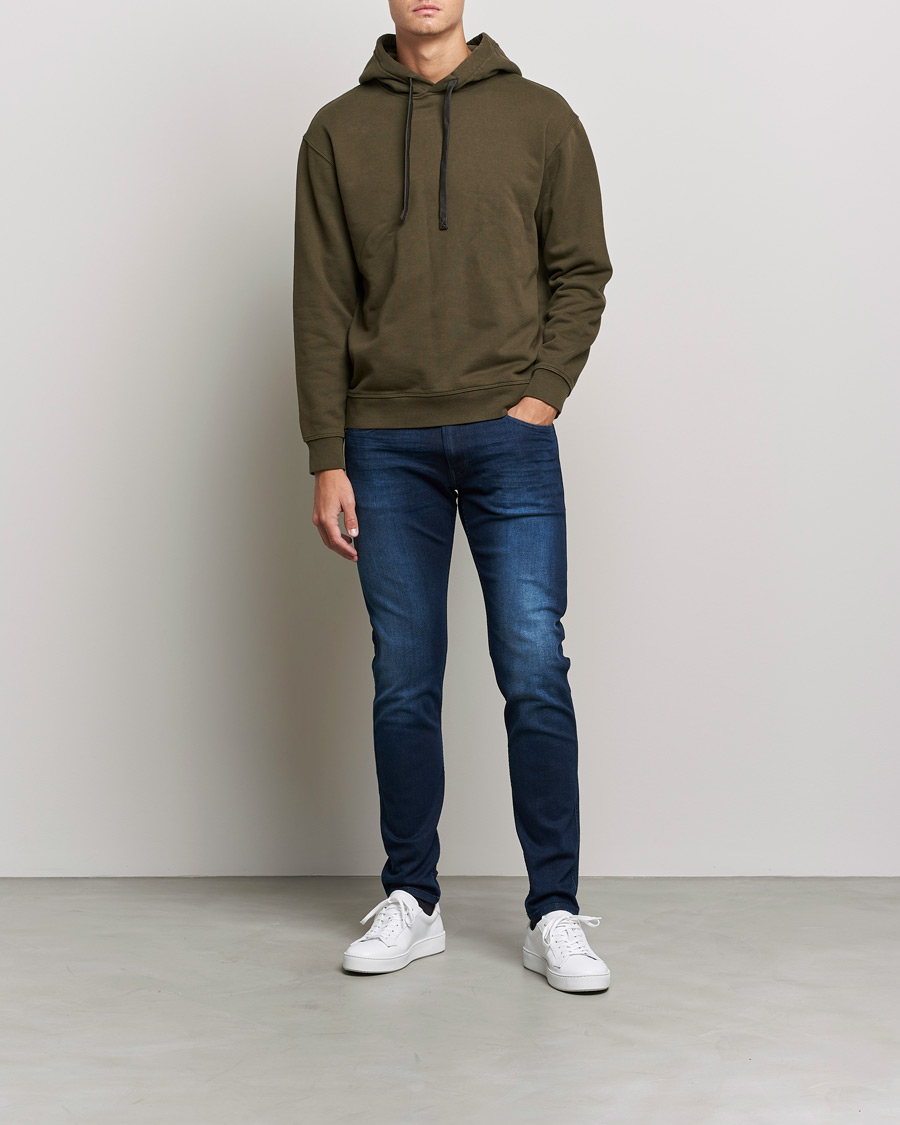 Herr | Jeans | Replay | Anbass Powerstretch Jeans Dark Blue
