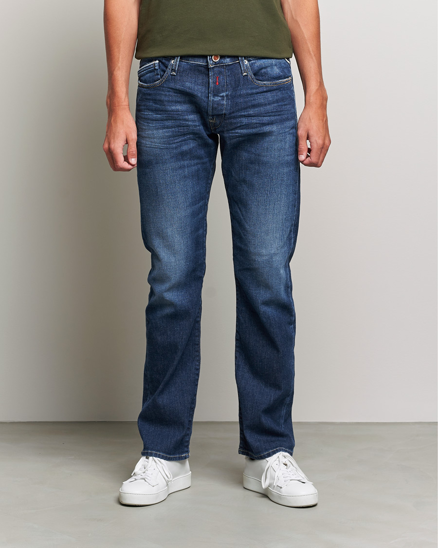 Herr | Jeans | Replay | Waitom Recycled Stretch Jeans Medium Blue