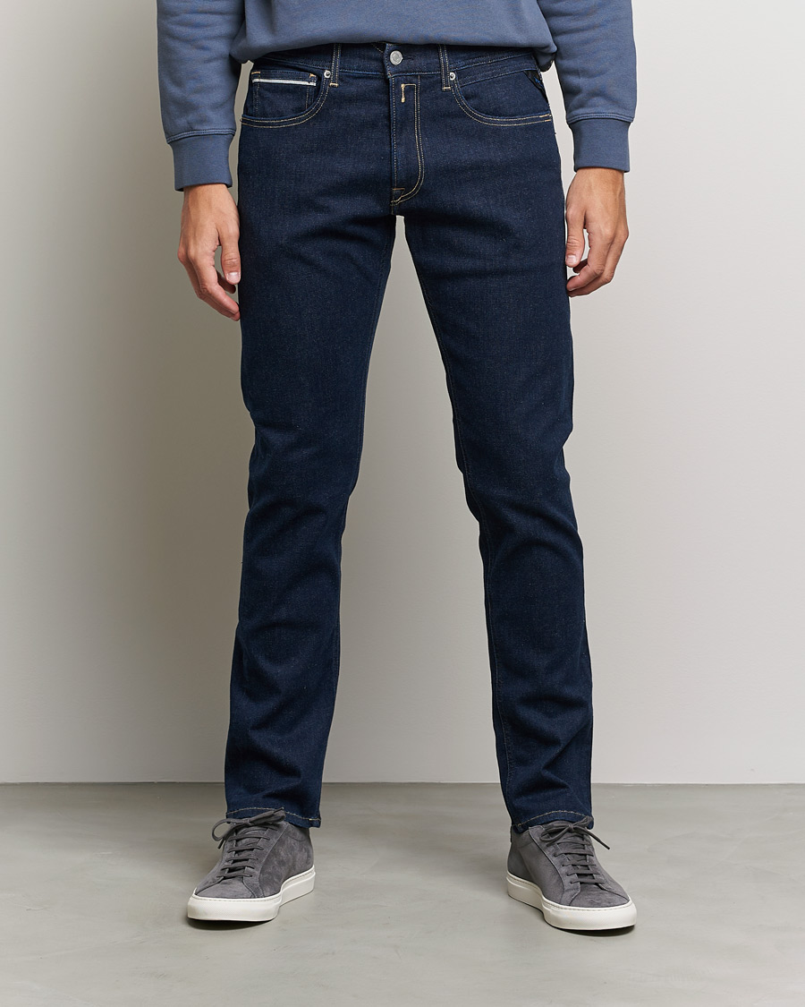 Herr | Jeans | Replay | Grover Hyperflex Jeans Indigo Blue