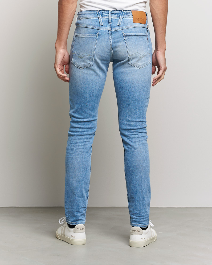 Herr | Jeans | Replay | Anbass 20 Years Wash Jeans Light Blue