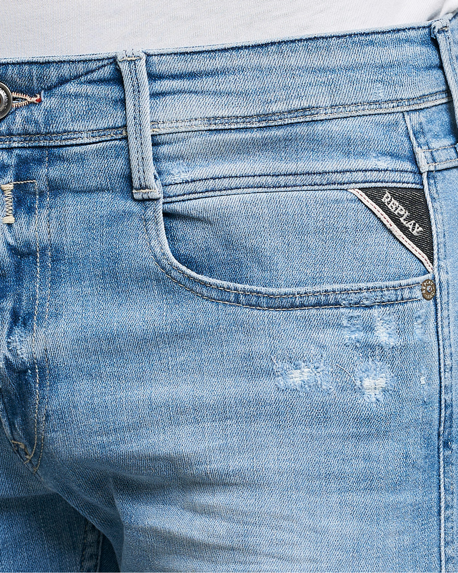 Herr | Jeans | Replay | Anbass 20 Years Wash Jeans Light Blue