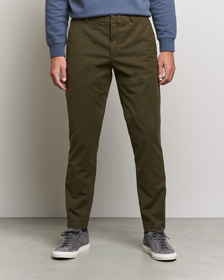 Herr | Byxor | Replay | Sartoriale Comfort Stretch Chinos Military