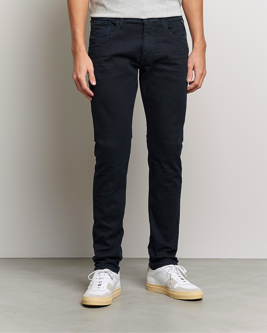 Herr |  | Replay | Sartoriale Regular Fit Hyperflex Jeans Blue Black