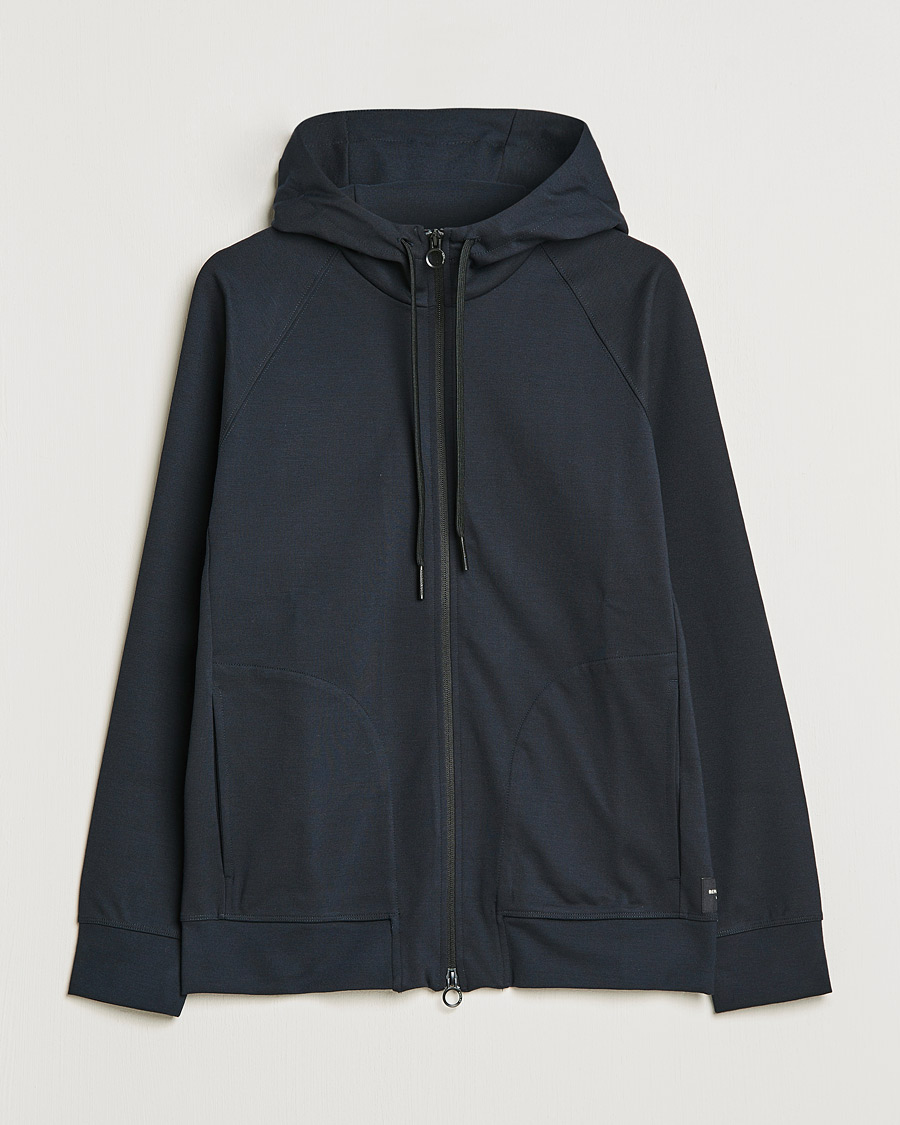 Herr | Tröjor | Replay | Sartoriale Shiny Full Zip Hoodie Dark Blue