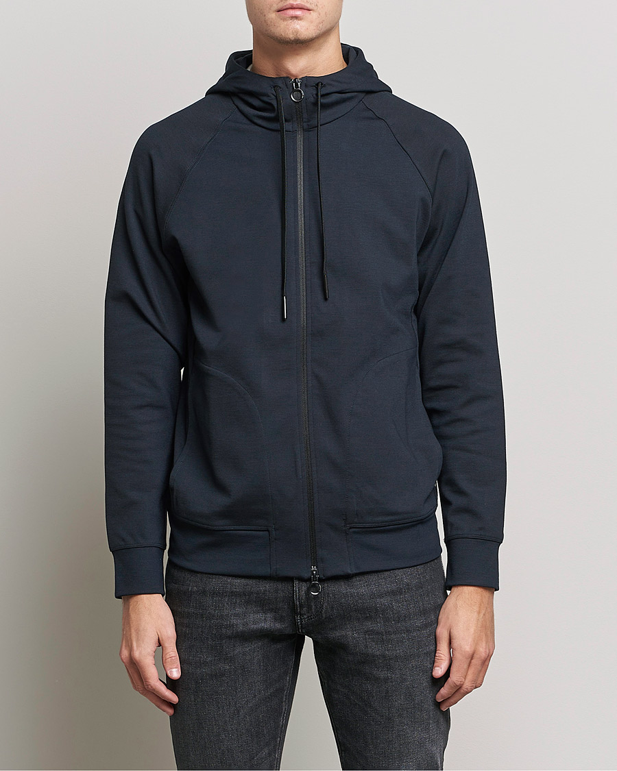 Herr | Tröjor | Replay | Sartoriale Shiny Full Zip Hoodie Dark Blue