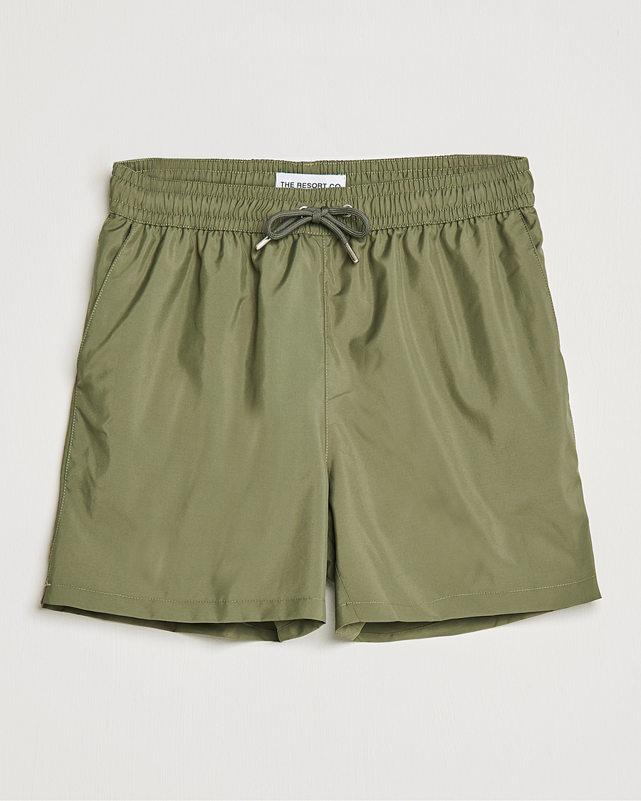 Herr | Badbyxor | The Resort Co | Classic Swimshorts Ivy Green