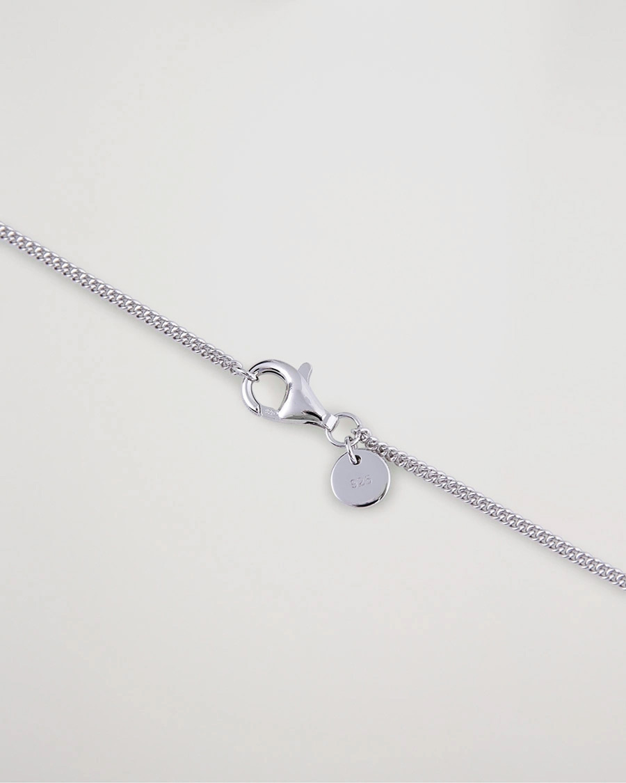 Herr | Smycken | Tom Wood | Curb Chain Slim Necklace Silver