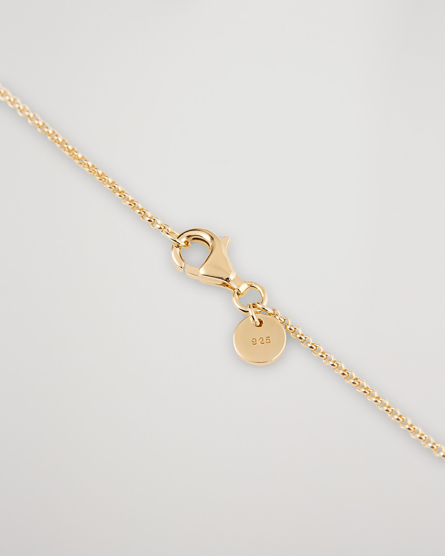 Herr | Tom Wood Tarot Strength Pendant Necklace Gold | Tom Wood | Tarot Strength Pendant Necklace Gold