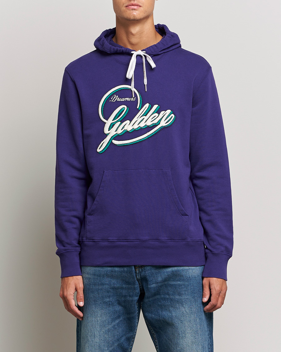 Herr | Golden Goose Deluxe Brand | Golden Goose Deluxe Brand | Journey Dreamers Hoodie Violet Indigo