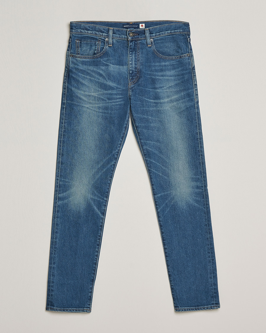 Herr | Jeans | Levi's Made & Crafted | 512 Slim Fit Stretch Jeans Aokigahara Mij Indigo Worn