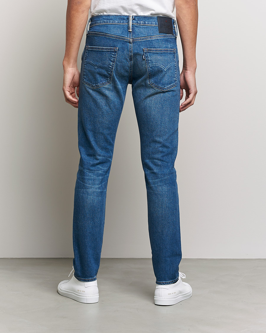 Herr | Jeans | Levi's Made & Crafted | 512 Slim Fit Stretch Jeans Aokigahara Mij Indigo Worn