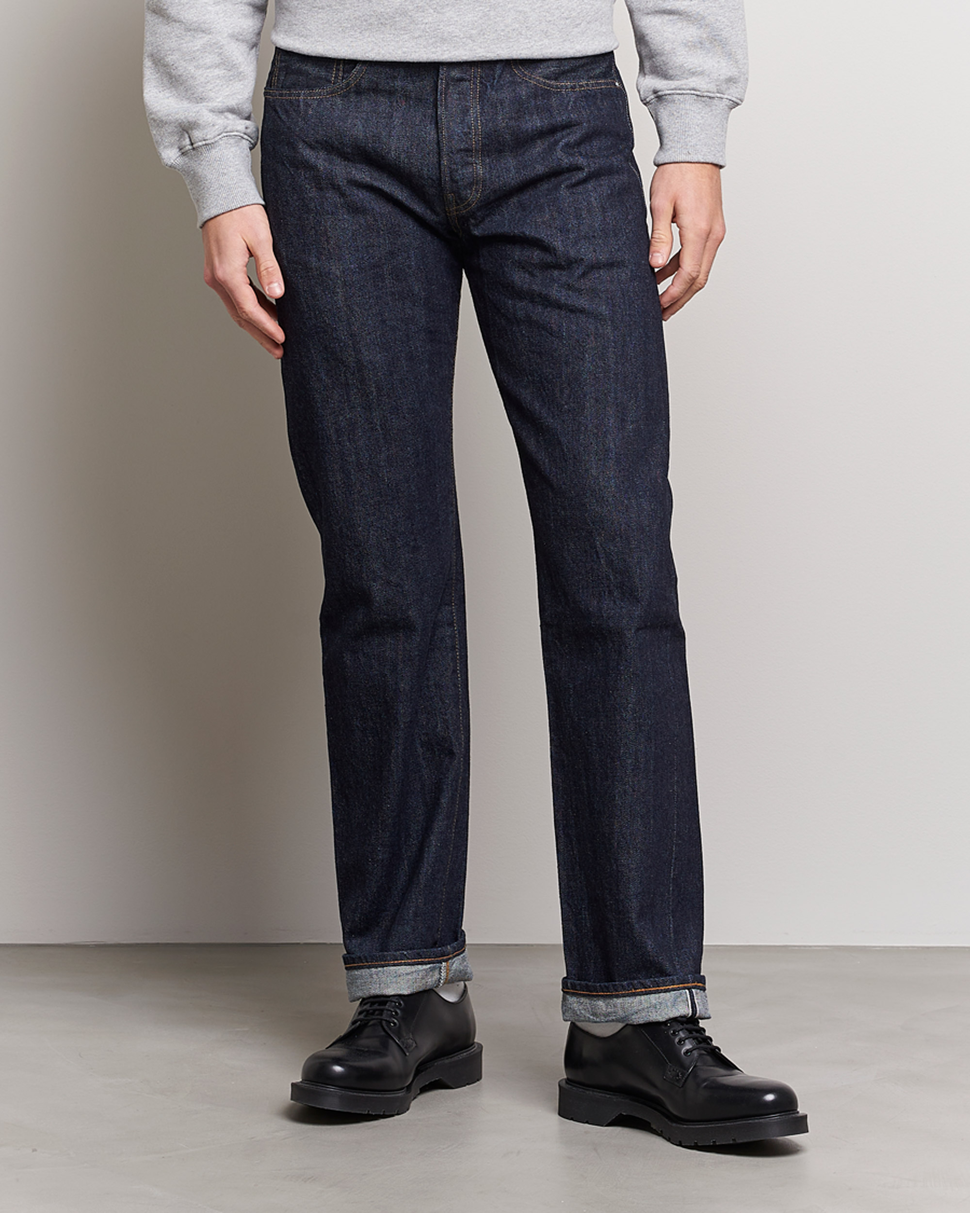 Herr | Jeans | Levi's Vintage Clothing | 1947 Straight Slim Fit 501 Selvedge Jeans Fine Struttin
