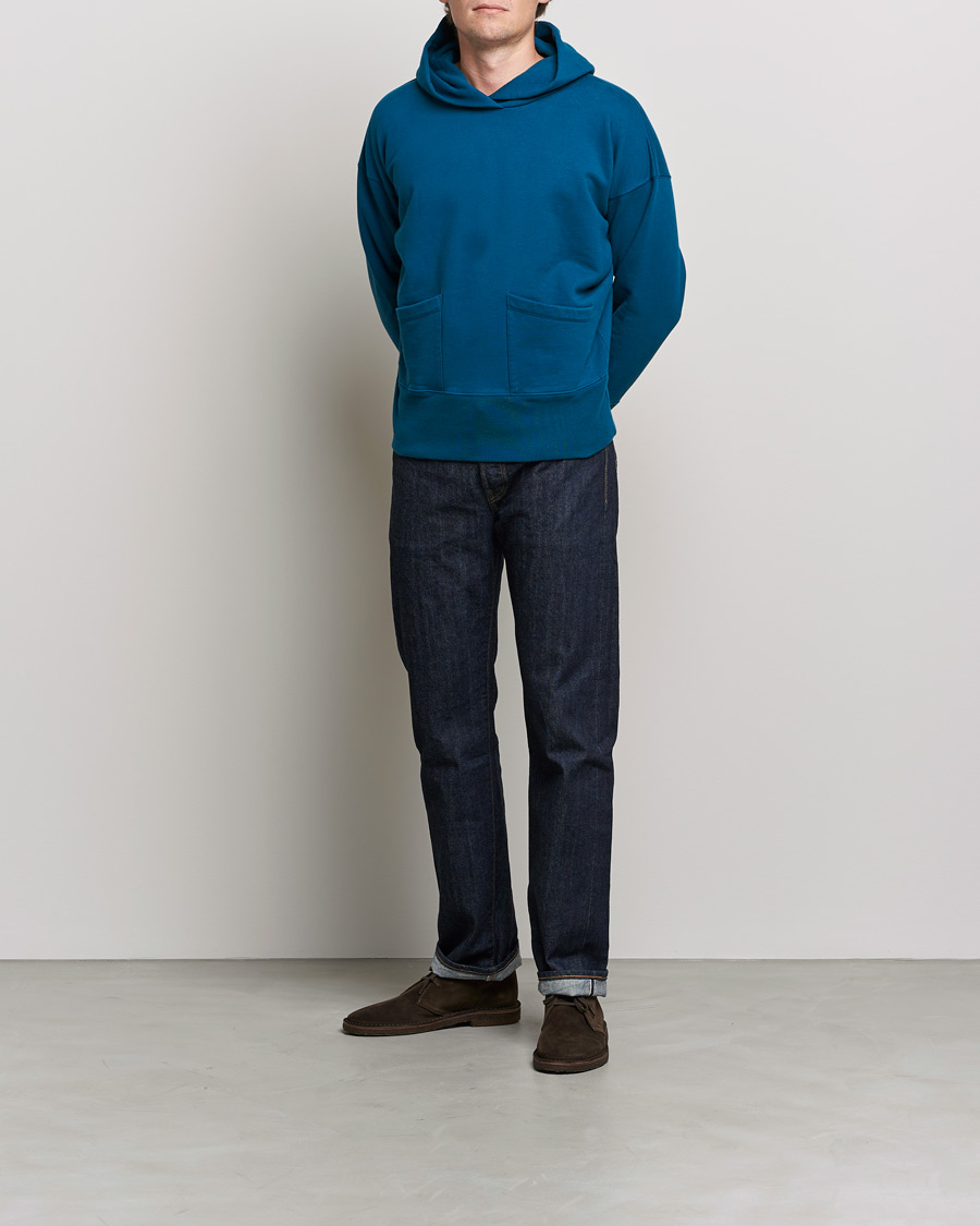 Herr | Tröjor | Levi's Vintage Clothing | 1950´s Hoodie Legion Blue