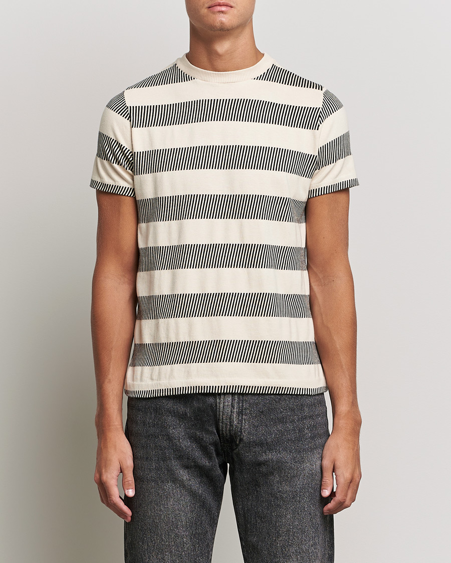 Herr | T-Shirts | Levi's Vintage Clothing | Jaquard Tee Piano Black Ecru