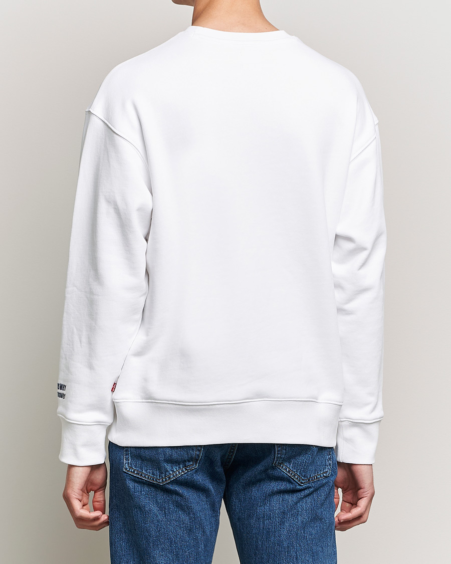 Herr | Tröjor | Levi's | Relaxed Graphic 501 Crew Neck Crew White