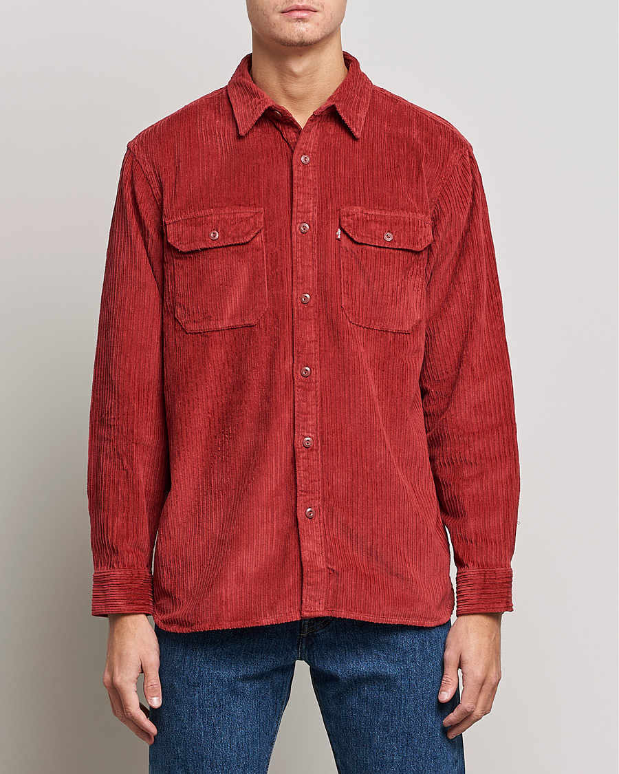 Herr | Skjortor | Levi's | Jackson Worker Shirt Brick Red