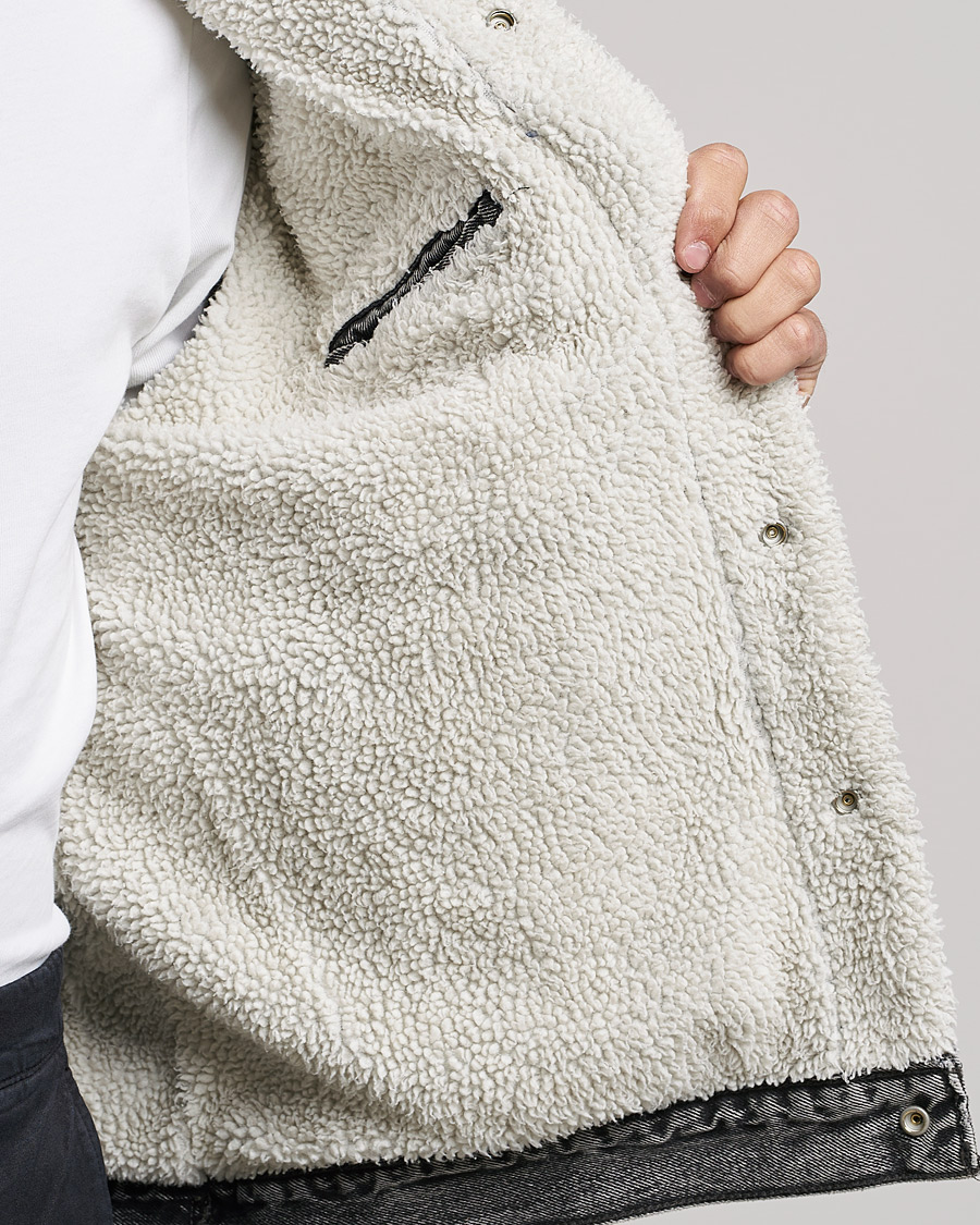 Herr | Jackor | Levi's | Type III Sherpa Trucker Medium Gray