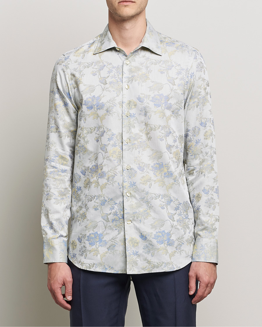 Herr | Skjortor | Etro | Paisley Shirt Light Blue