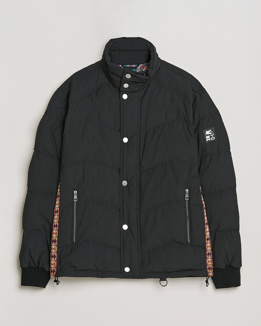 Herr | Jackor | Etro | Printed Down Jacket Black