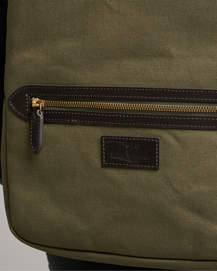 Herr | Polo Ralph Lauren Canvas Backpack Defender Green | Polo Ralph Lauren | Canvas Backpack Defender Green
