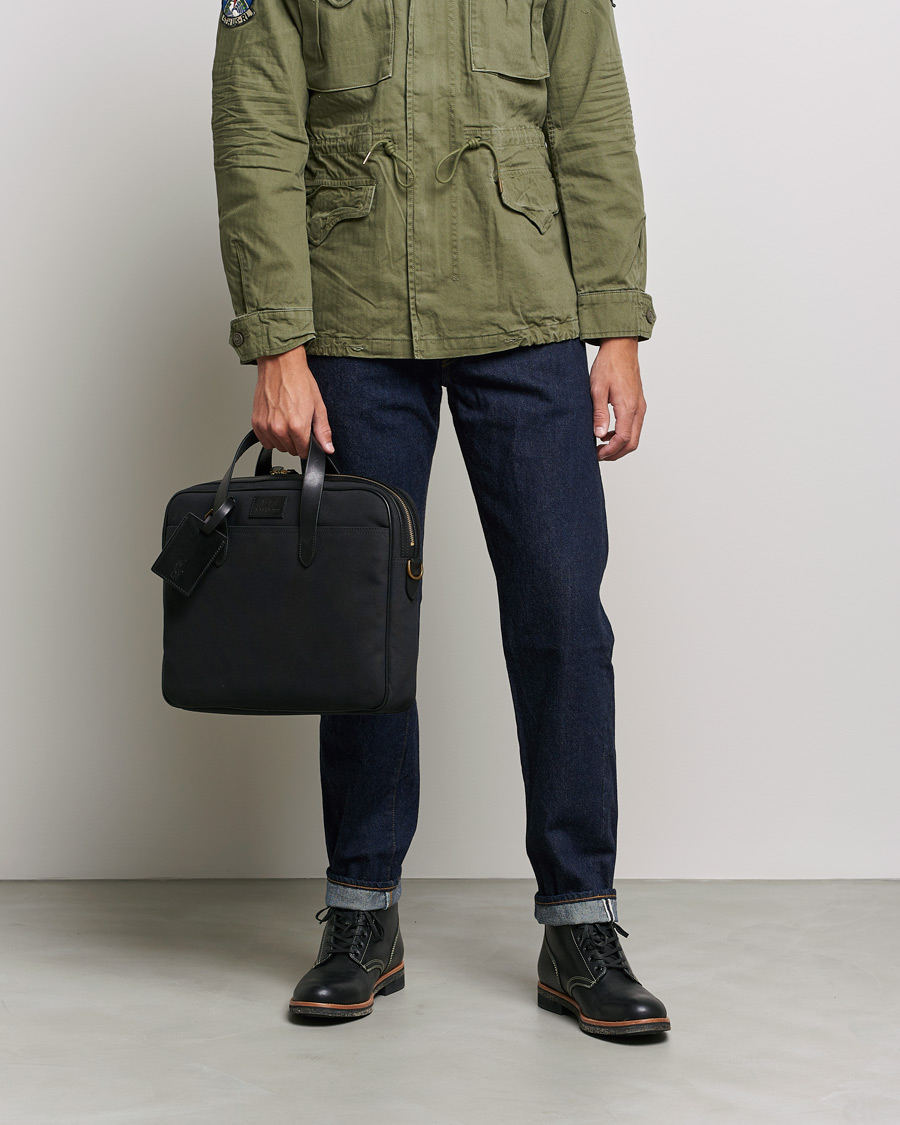 Herr |  | Polo Ralph Lauren | Canvas Briefcase Black