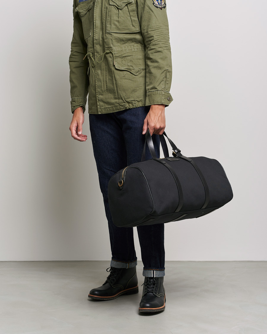 Herr | Väskor | Polo Ralph Lauren | Canvas/Leather Dufflebag Black