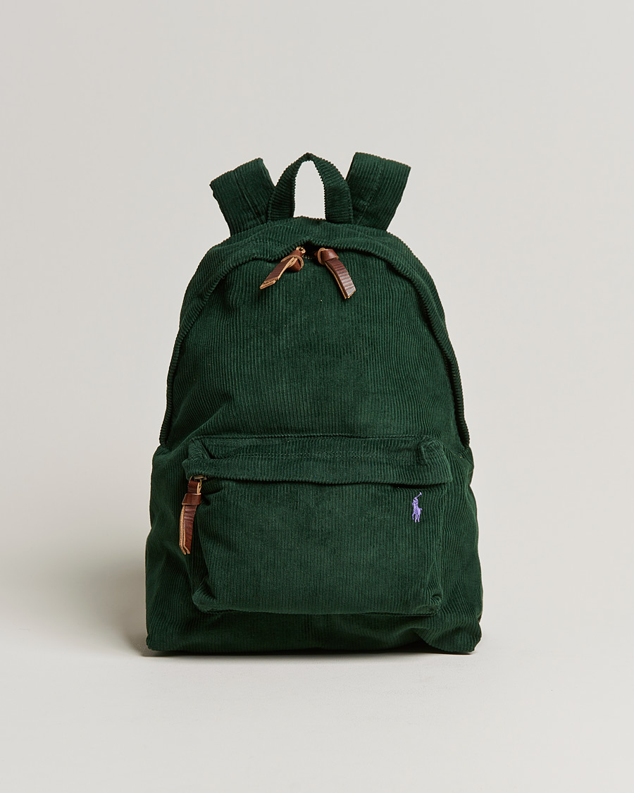 Herr | Polo Ralph Lauren Corduroy Backpack College Gren | Polo Ralph Lauren | Corduroy Backpack College Gren